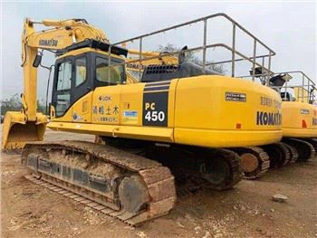 Gebrauchter Komatsu PC450-7-Bagger