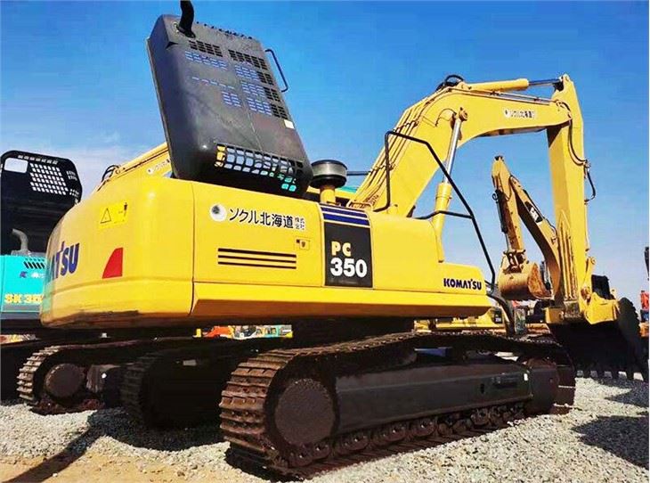 Gebrauchter Komatsu PC350-7-Bagger