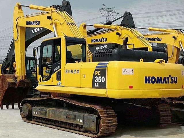 Gebrauchter Komatsu PC350-8-Bagger