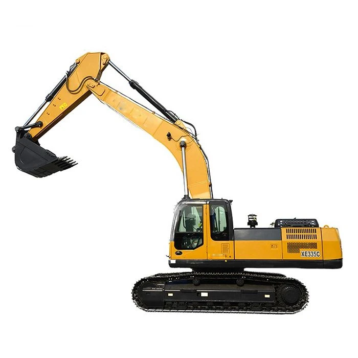 Technischer Raupenbagger