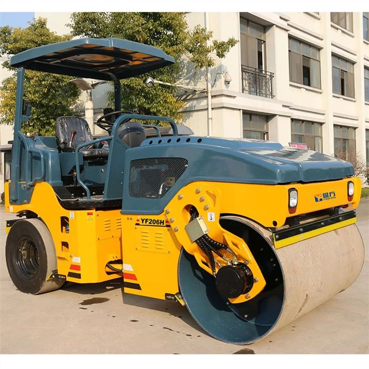 Artikulierte Doppeltrommel 8 Tonnen Vibration