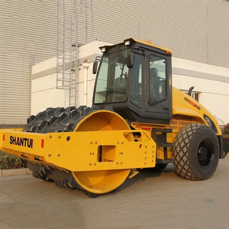 Vollhydraulische mechanische Doppelstahlradwalze