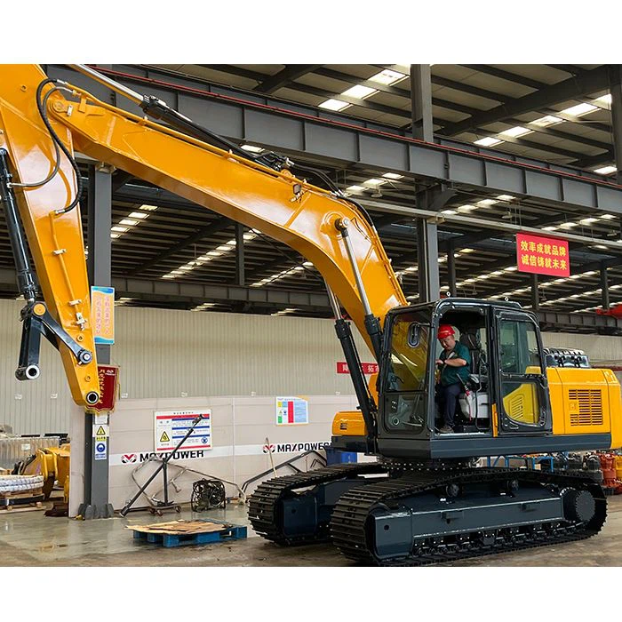 Großer Amphibienbagger mit doppeltem Verwendungszweck