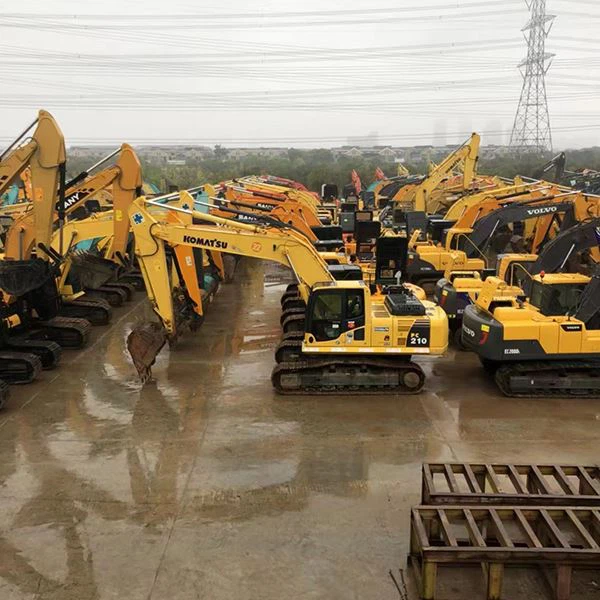 21-Tonnen-Hydraulikbagger, groß