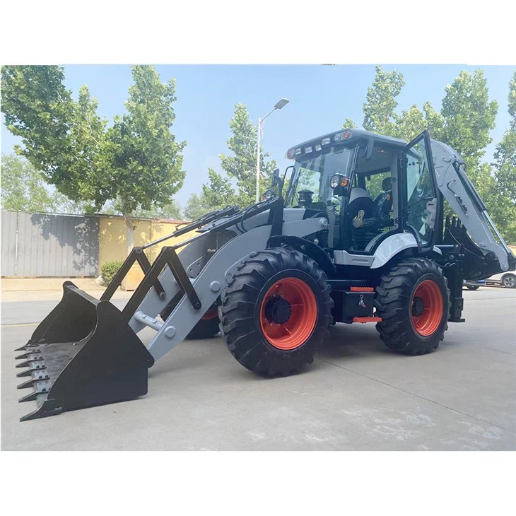 Zweiköpfiger Baggerlader