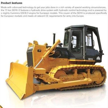 Bulldozer-Hydrauliklift