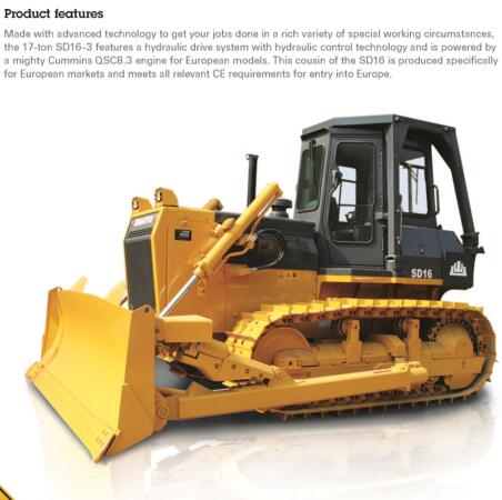 Gebrauchte Bulldozer für trockenes Land
