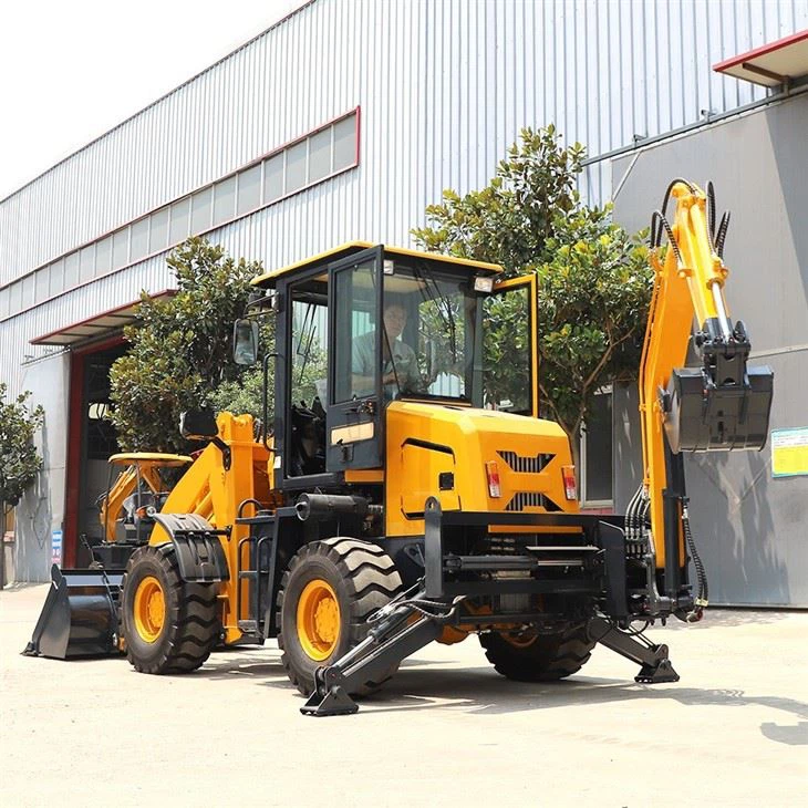 Excavator And Backhoe