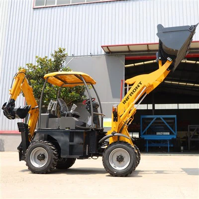 Winziger Baggerlader