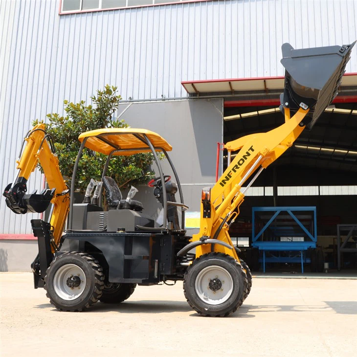 Winziger Baggerlader